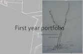 First year portfolio