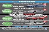 Naples Mazda November New Car Specials
