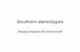 Southern Stereotypes[1]