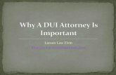 Why a dui attorney is important