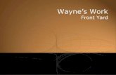 Wayne’s work
