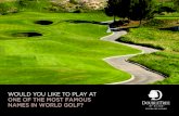 Golf Brochure 2012 - Doubletree by Hilton Dunblane Hydro Hotel