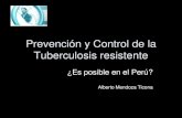 Prevencion y control de la Tuberculosis en peru