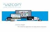 2VizCon Event - The interactive application for trade shows and events