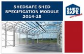 Shed Specification Module 2014-2015