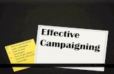 Residential Y+H - Effective Campaigning