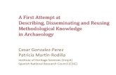 A First Attempt at Describing, Disseminating and Reusing Methodological Knowledge in Archaeology