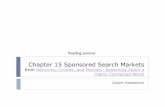 Sponsored Search Markets (from Networks, Crowds, and Markets: Reasoning About a Highly Connected World)
