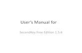 SecondKey (SK) Free Edition User’s Manual