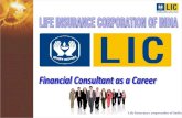 Career as Insurance Advisor/ Agent/ Consultant in LIC