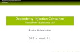Dependency Injection Containers