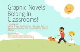 Graphic novels belong in classrooms!