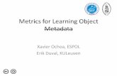 Metrics For Learning Object Metadata