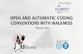 33rd degree talk: open and automatic coding conventions with walkmod