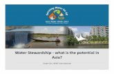Water stewardship: What is the Potential in Asia
