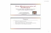 Keynote: The Mismeasure of Software: The Last Talk on Measurement You’ll Ever Need to Hear