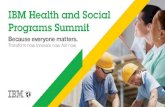 IBM Health and Social Programs Summit: Welcome