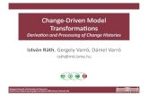 Change-driven model transformations