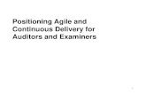 Agile and Continuous Delivery for Audits and Exams - DC Continuous Delivery Meetup