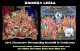 Krishna Leela Series Part 25 Devastating Rainfall In Vrndavana