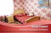 Modern bedroom children power point templates themes and backgrounds ppt designs