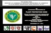 Plant protection Code in tea: A step towards safetyof Indian tea