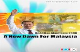 A New Dawn For Malaysia