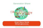Sharing Economy: Smart Savvy Social