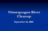 Nissequogue River Cleanup