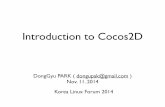 Cocos2d 소개 - Korea Linux Forum 2014