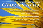 Nevada county gardening