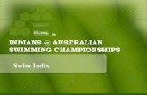 Indians @ Australian Swimming Championships