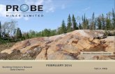 Probe Mines Corporate Presentation - February 2014