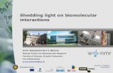 Shedding light on biomolecular interactions