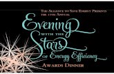 Annual “Evening with the Stars of Energy Efficiency” Awards Dinner