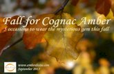 Fall for Cognac Amber