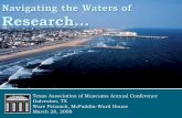 TAM 2008 Navigating the Waters of Research