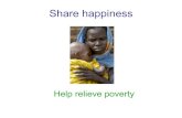 Share Happiness - Help Relieve Poverty