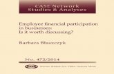 CASE Network Studies and Analyses 472 - Employee financial participation in businesses: Is it worth discussing?