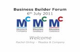 Business Builder Forum July2011 Final