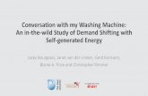 Ubicomp 2014 - Conversations with my washing machine: an in-the-wild study of Interactive Energy Demand-Shifting with self-generated energy