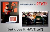 Powerpoint = Death Presentation