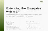 Extending the Enterprise with MEF
