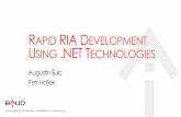 Rapid RIA Development Using .NET Technologies