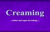 Creaming - Home Economics