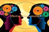 Communicating Communicating Effectively