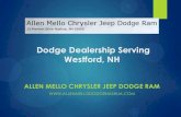 Dodge Dealership Serving Chelmsford, NH