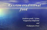 Russian traditional food