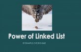 Power of linked list