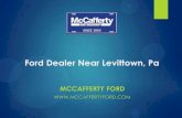 Ford Dealer Near Levittown, Pa